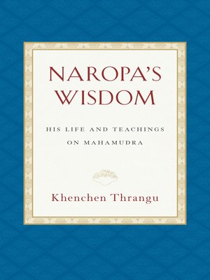 cover image of Naropa's Wisdom